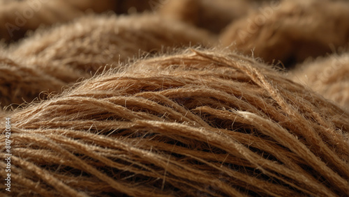 A close-up of the luxurious beauty of unique vicuna wool photo