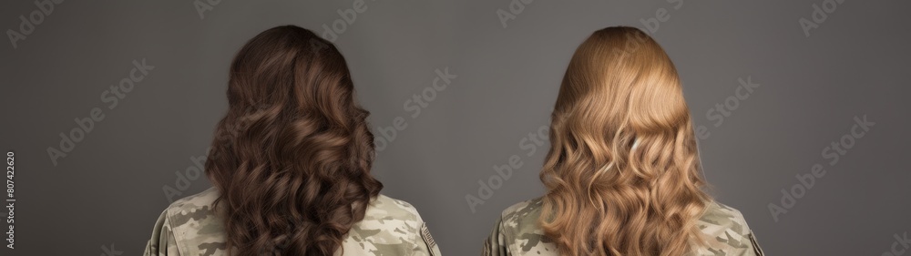 Curly and wavy hair textures