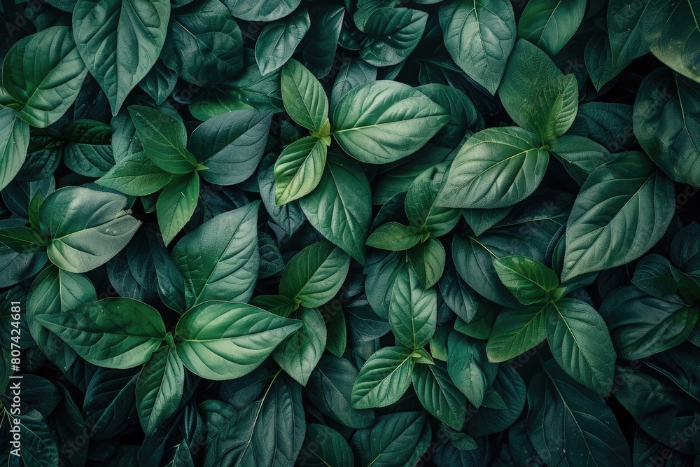 A lush green plant with many leaves A lush green plant with many leaves