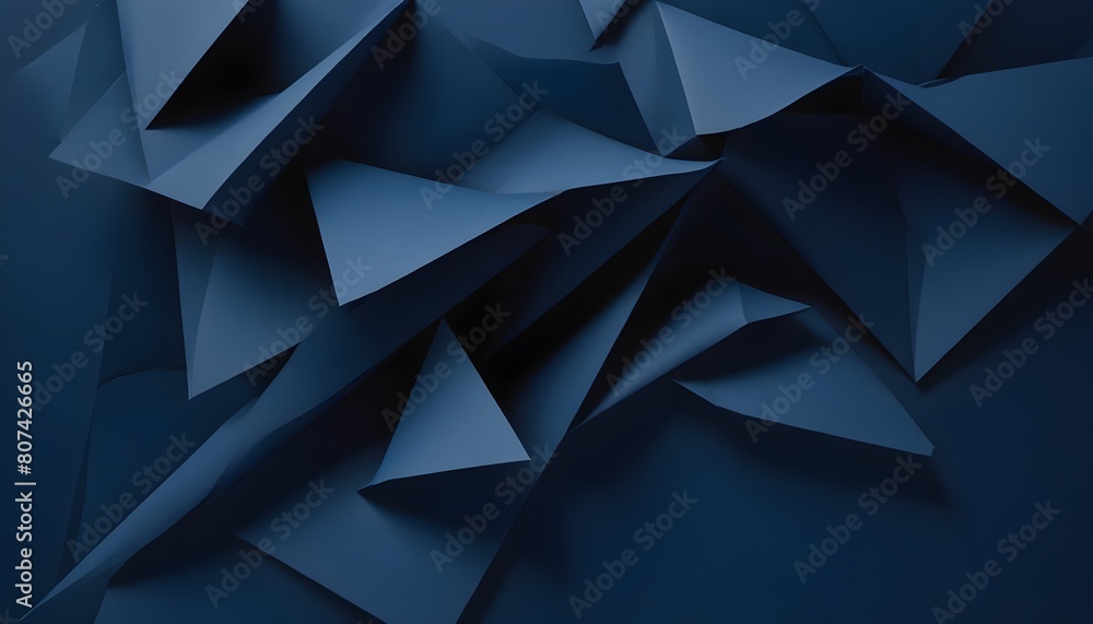 Obraz premium Clear Plain Shiny Warm Soft Vintage Bokeh Cloudy Wave Like Geometric Blue Background or Texture