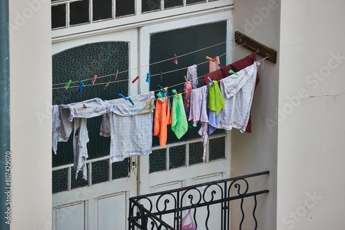 Clothes Hanging Outside