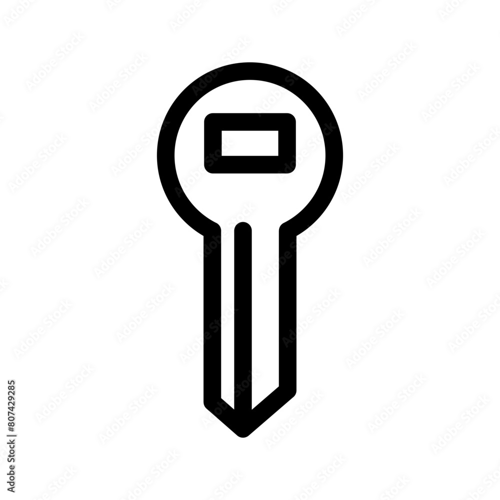 Key Icon Vector Symbol Design Illustration Key Icon Vector Symbol Design Illustration