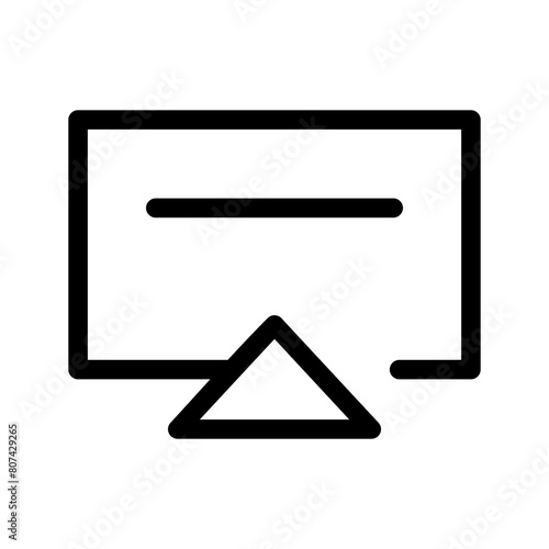 Free Download Monitor Icon Vector Symbol Design Illustration - GFXLoad