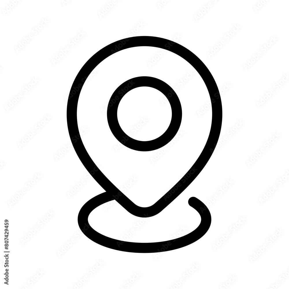Pin Icon Vector Symbol Design Illustration Pin Icon Vector Symbol Design Illustration