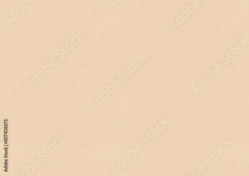 Seamless beige cream natural pattern hot pressed vintage paper texture. Modern detailed decorative embossed paper background. photo