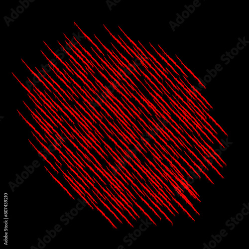distressed background incision line vector illustration