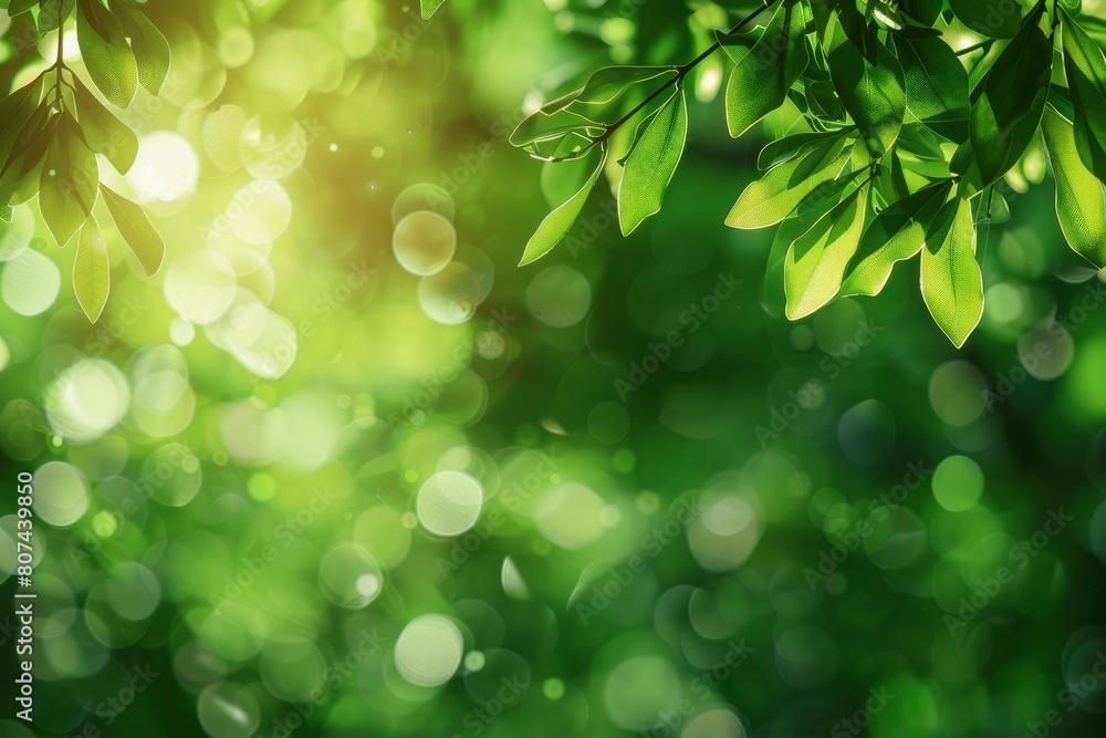 Green texture background, Photos blurred and bokeh under the tree, Fresh nature healthy or bio concept - generative ai Green texture background, Photos blurred and bokeh under the tree, Fresh nature healthy or bio concept - generative ai