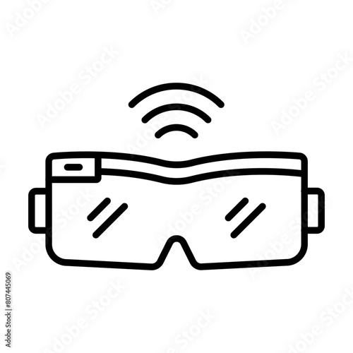 Smart Glasses Icon photo