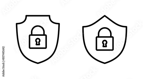 Security icon set. protection icon. privacy. vpn