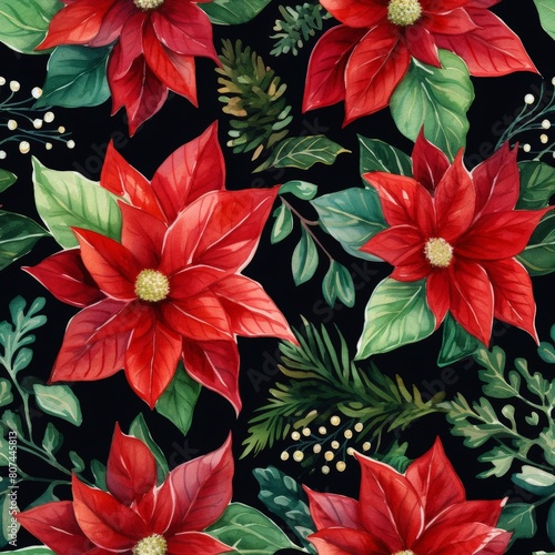 Poinsettia Pattern