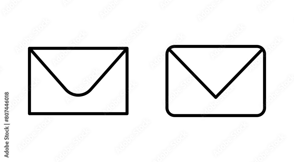 Mail icon set. email icon vector. E-mail icon. Envelope illustration Mail icon set. email icon vector. E-mail icon. Envelope illustration