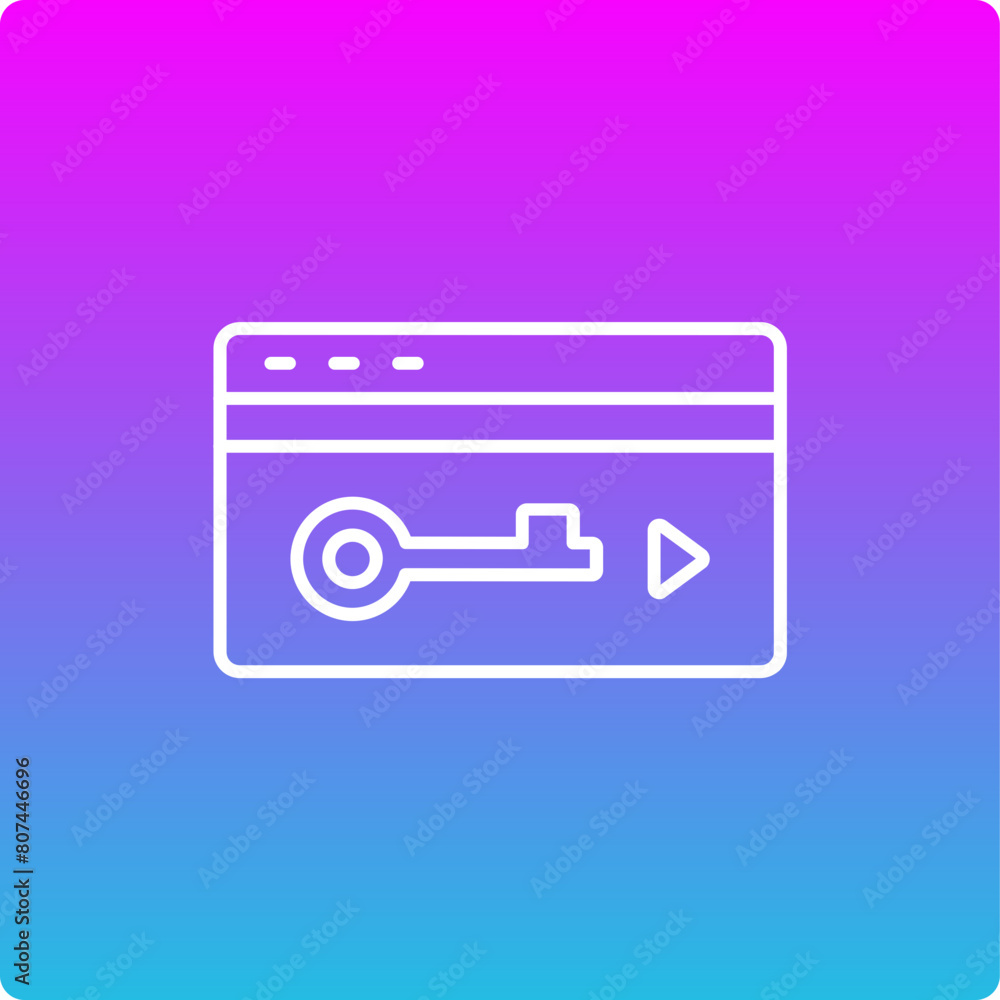 Key Card Icon Key Card Icon