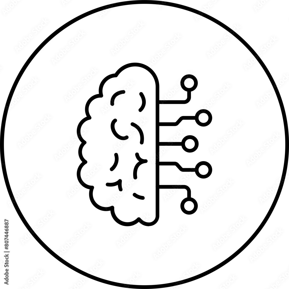 AI Brain Icon AI Brain Icon