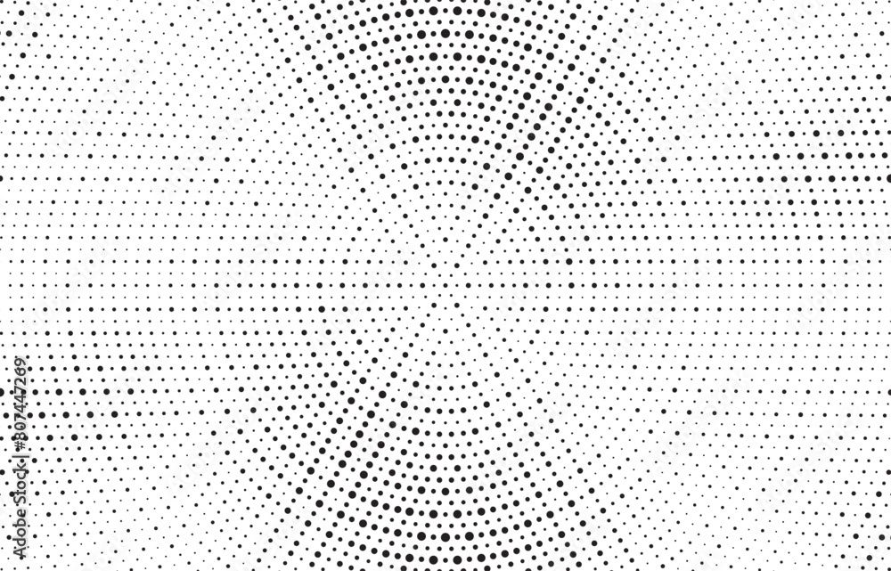 Halftone vector background. Monochrome halftone pattern. Abstract geometric dots background. Pop Art comic gradient black white texture. Design for presentation banner, poster, flyer, business card. Halftone vector background. Monochrome halftone pattern. Abstract geometric dots background. Pop Art comic gradient black white texture. Design for presentation banner, poster, flyer, business card.