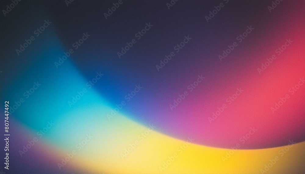 Grainy gradient background blue pink yellow abstract glowing color wave black dark backdrop noise texture banner poster header design Grainy gradient background blue pink yellow abstract glowing color wave black dark backdrop noise texture banner poster header design