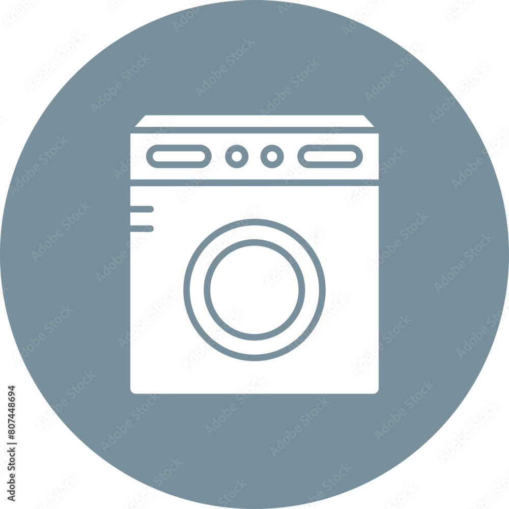 Washing Machine Icon Washing Machine Icon