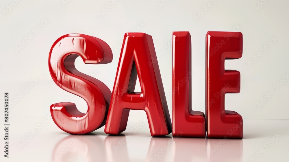The word Sale created in 3D Typography. The word Sale created in 3D Typography.