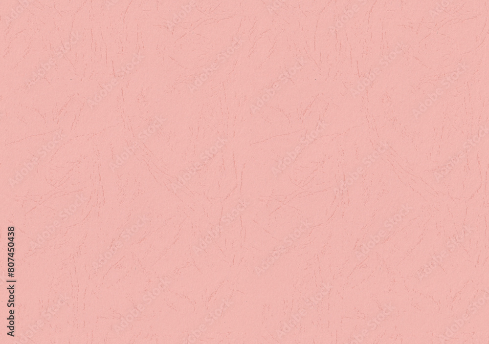 Fototapeta premium Seamless pink natural pattern hot pressed vintage paper texture. Modern detailed decorative embossed paper background.