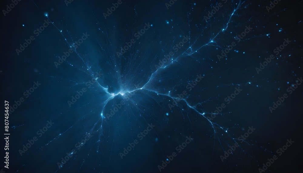 Fototapeta premium Clear Plain Shiny Warm Soft Vintage Bokeh Cloudy Wave Like Geometric Blue Background or Texture