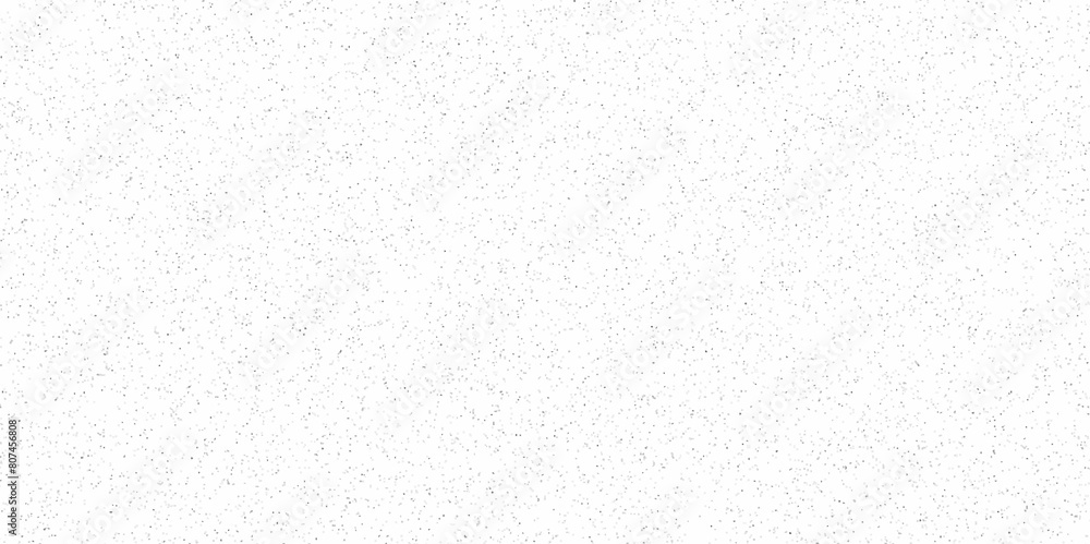 White paper texture overlay and noise small particle Grunge texture overlay with fine grains isolated on white background. distressed background. stone vintage rough monochrome vector dust.