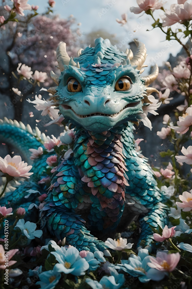 Fototapeta premium Mythical Dragon