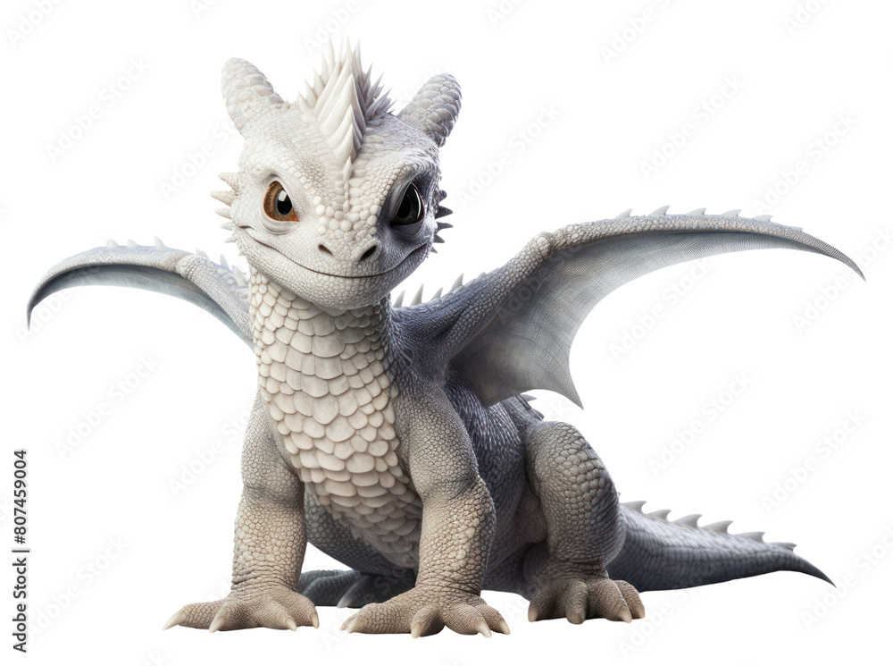 PNG Whiet dragon reptile animal cute. PNG Whiet dragon reptile animal cute.