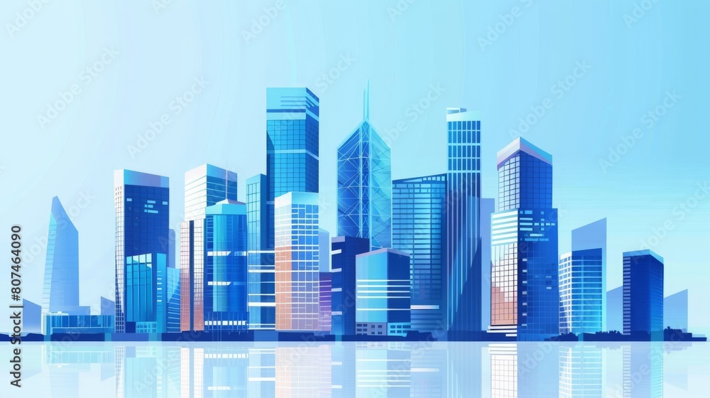 Minimalist Modern City BusinessBackdrop: Sequential Flat Buildings, Busy Streets, Clean Lines, Fresh Blue Sky, Abstract Elements Fusion Minimalist Modern City BusinessBackdrop: Sequential Flat Buildings, Busy Streets, Clean Lines, Fresh Blue Sky, Abstract Elements Fusion