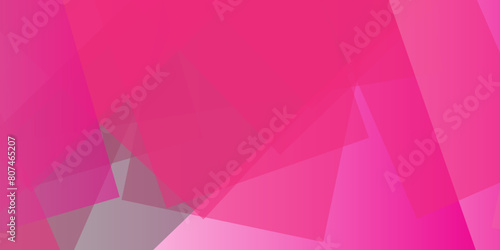 Pink geometric pattern in a square. Creative illustration for poster, web, landing, page, cover. vector abstract background design. The illustration design Colorful polygon.