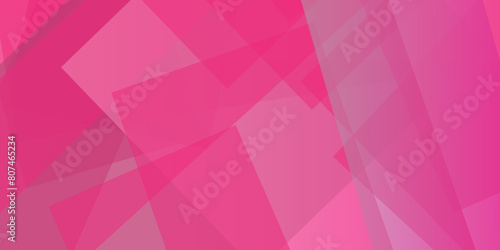Pink geometric pattern in a square. Creative illustration for poster, web, landing, page, cover. vector abstract background design. The illustration design Colorful polygon.