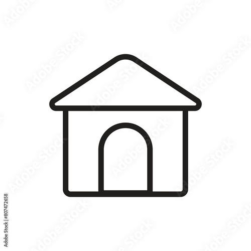 House icon vector graphic design