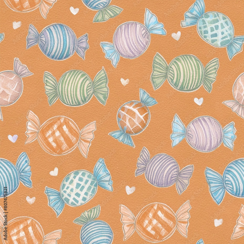 Candy seamless pattern Candy seamless pattern