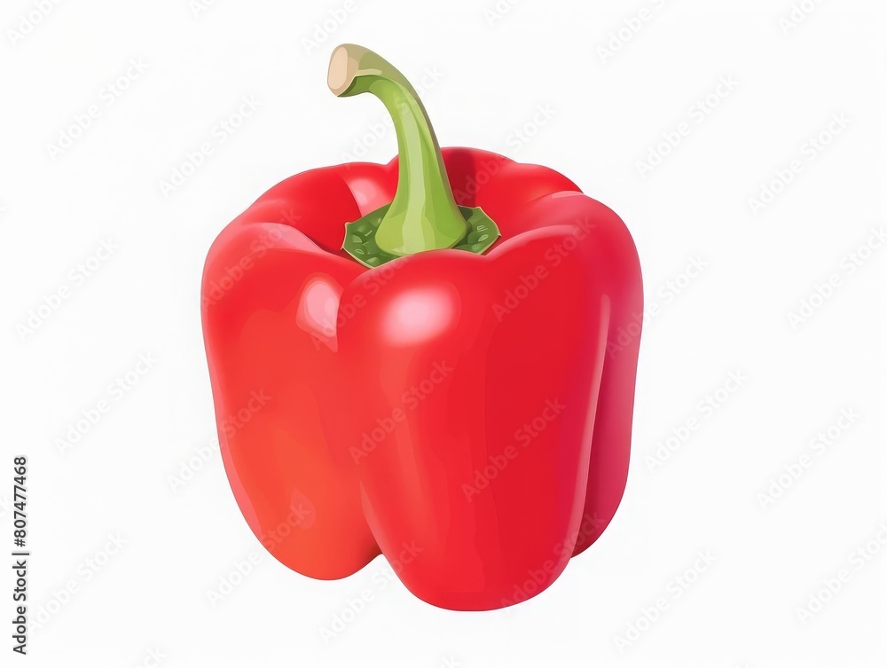 bell pepper, red bell pepper