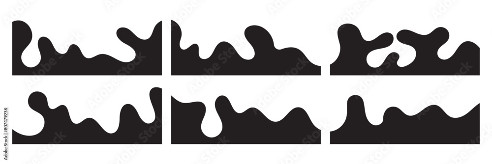 Border shape for website design. Vector banner header and separator. Background section and frame template. Set of Template Dividers Shapes for Website. Set Dividers Shapes for Website. 11:11 Border shape for website design. Vector banner header and separator. Background section and frame template. Set of Template Dividers Shapes for Website. Set Dividers Shapes for Website. 11:11