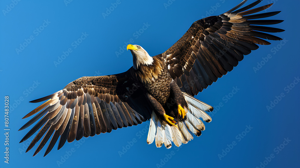 Fototapeta premium eagle in flight