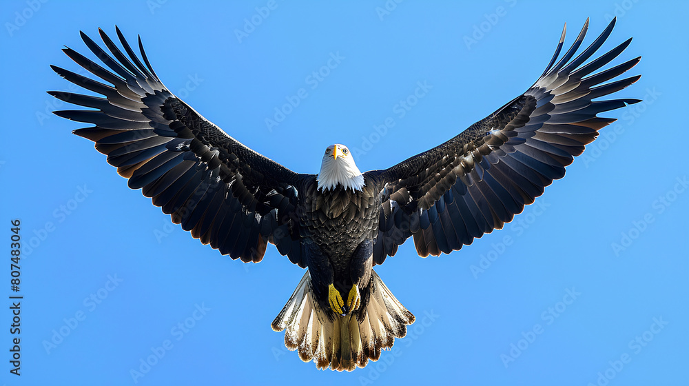 Fototapeta premium eagle in flight