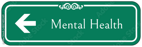 Mental health sign