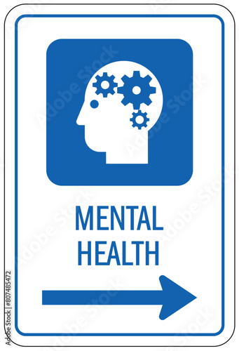 Mental health sign