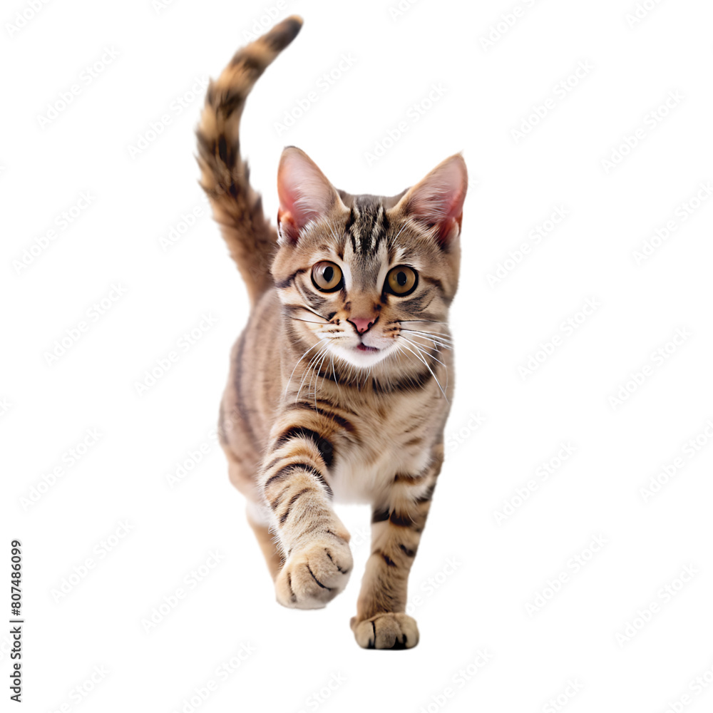 Obraz premium A cat sitting on a table