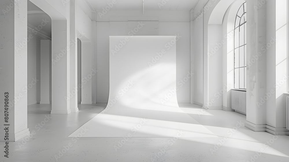 Fototapeta premium Minimalist photography background