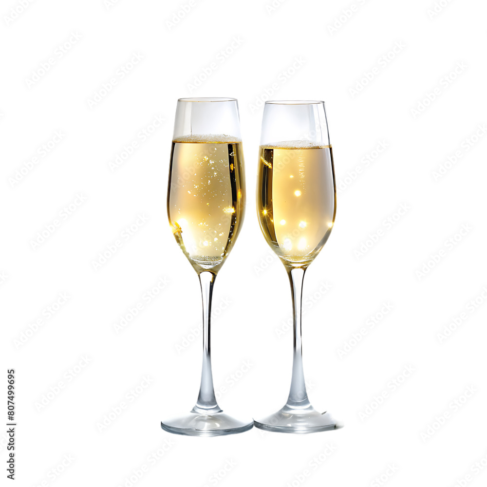 Glass goblets Glass goblets
