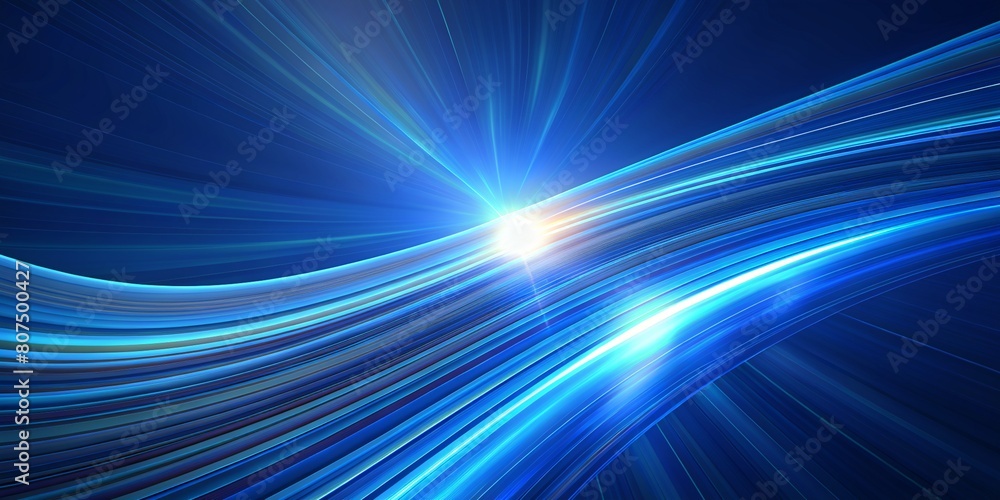 Blue lines glowing background