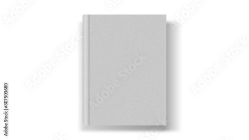 PAPER 15 vector mockup of blank book  for brand identity mockup	