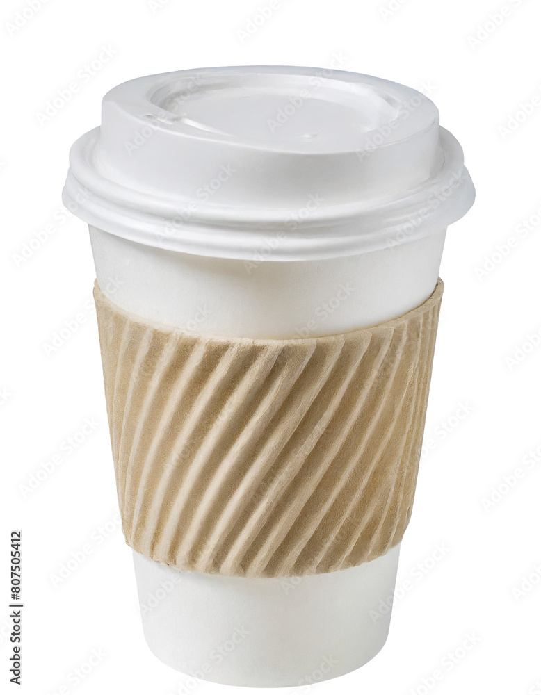 paper coffee cup isolated on transparent background paper coffee cup isolated on transparent background
