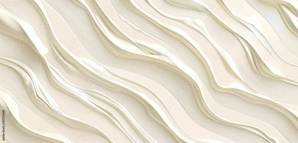 Obraz premium Wavy white backdrop
