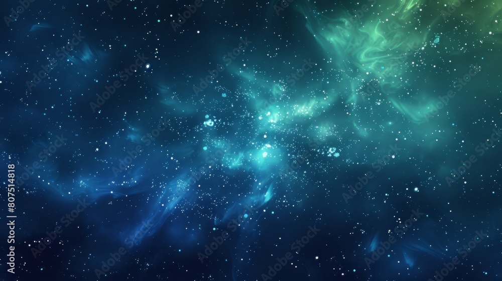 custom made wallpaper toronto digitalCosmic dance of stars and nebulae in a mesmerizing blue galaxy