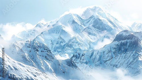 desktop backgrounds featuring mountain scenery with a white cloud and blue sky