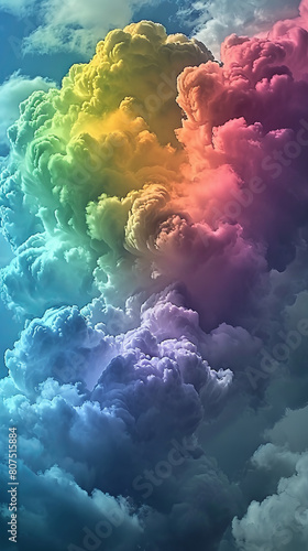  Vivid Spectrum Cloudscape