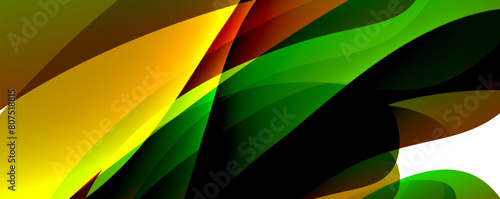 Colorful curve design concept. Vector Illustration For Wallpaper, Banner, Background, Card, Book Illustration, landing page