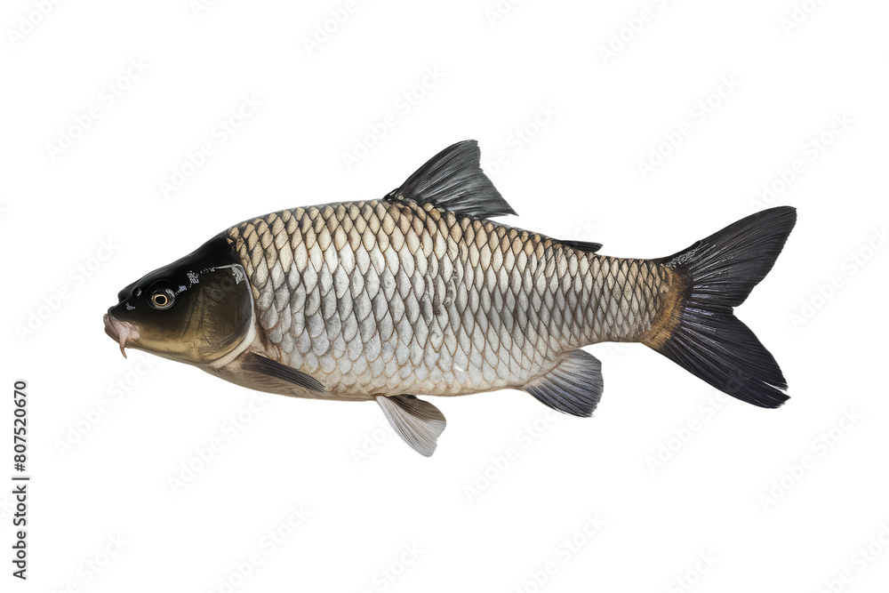 isolated fresh fish, GENERATIVE AI