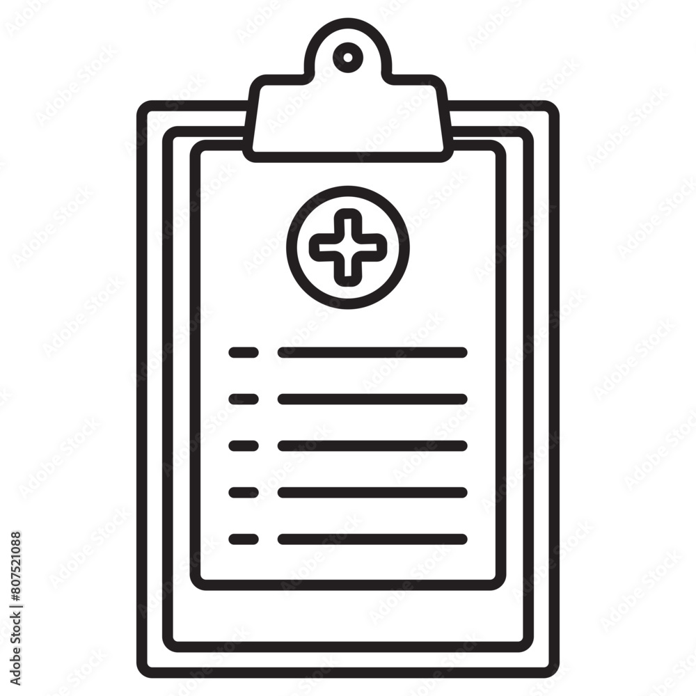 medical report icon medical report icon